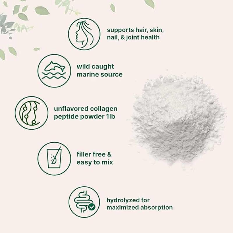 Collagen Peptides Powder Manufacturer - Skin Whitening Hair Nails
