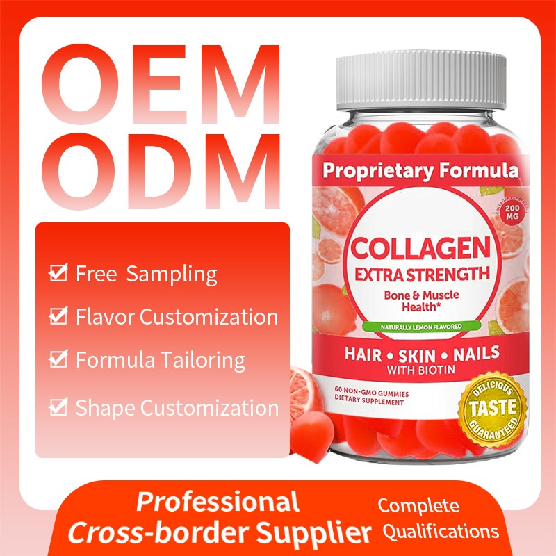 Collagen Booster Gummy Factory - Vegan Pectin Hair Skin Joint