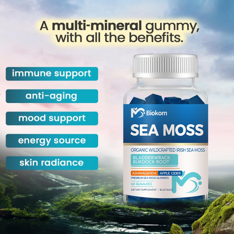 Sea Moss Gummies Supplier - Irish Moss Vegan Immune Wellness
