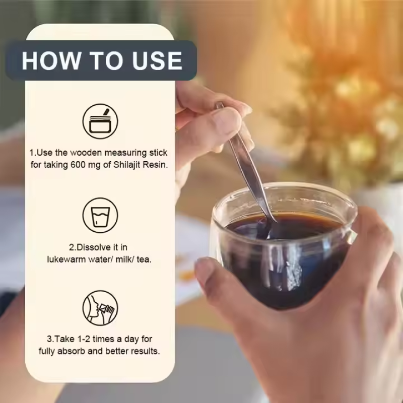 Shilajit Resin Manufacturer - Himalayan Gold Focus Energy