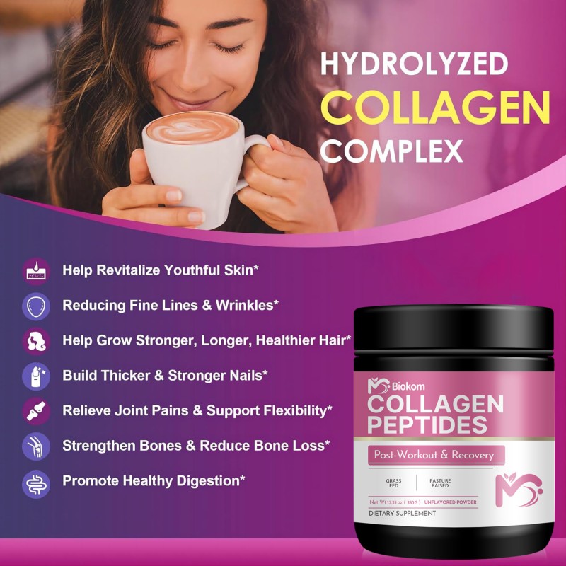 Multi Collagen Powder Factory - Type I II III V X Hyaluronic