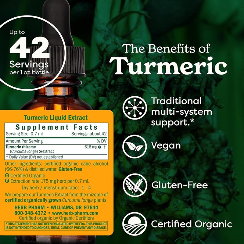 Turmeric Curcumin Drops Manufacturer - Musculoskeletal Support