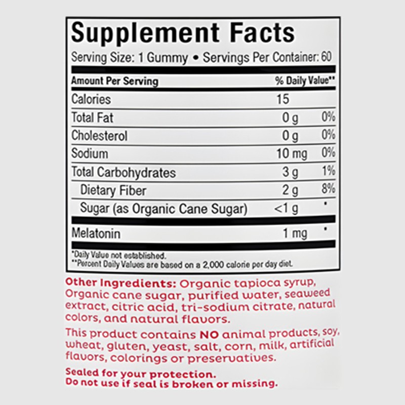 Melatonin Gummies Supplier - Children Sleep Aid Low Dose