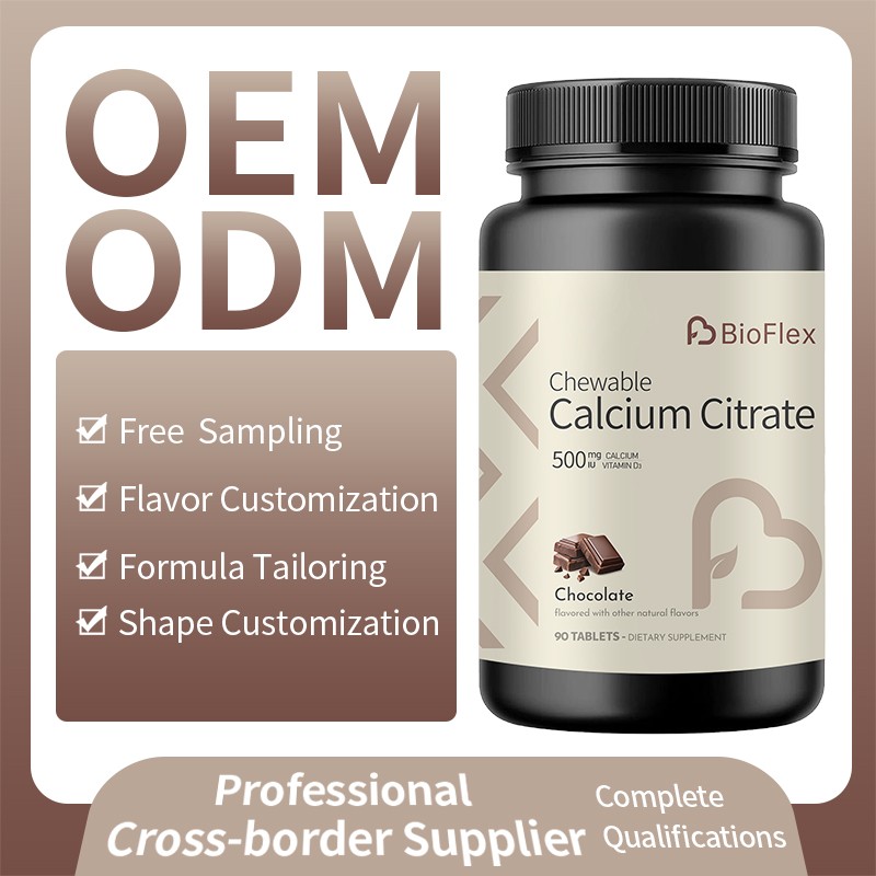 Calcium Tablets Supplier - Citrate Magnesium Zinc Vitamin D3