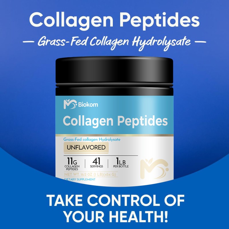 Collagen Hydrolysate Supplier - Grass-Fed Type 1 3 Skin Hair