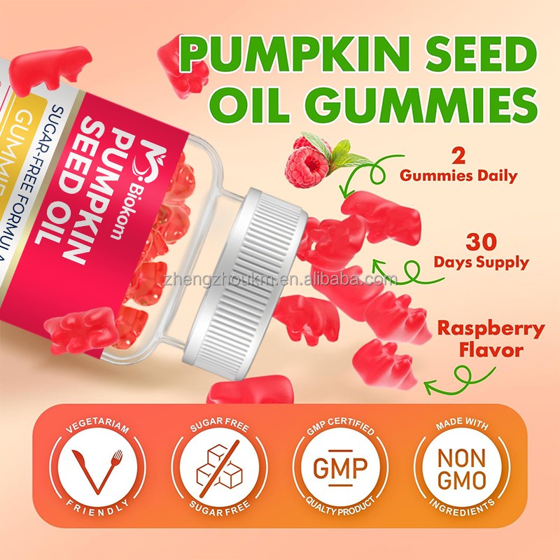 Pumpkin Seed Gummies Manufacturer - Hair Growth Bladder Support