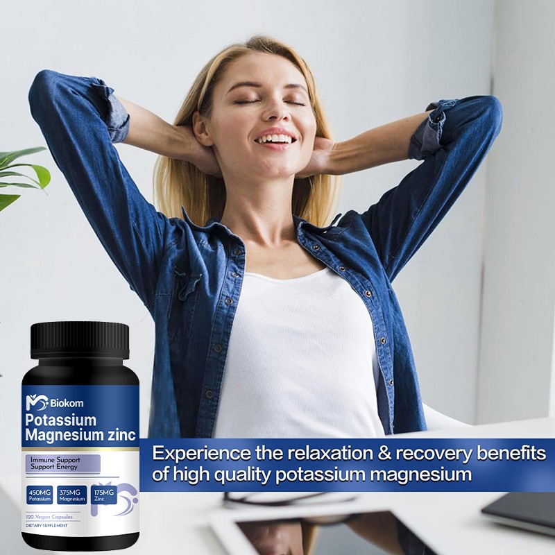 Sleep Support Capsules Manufacturer - Potassium Magnesium Zinc