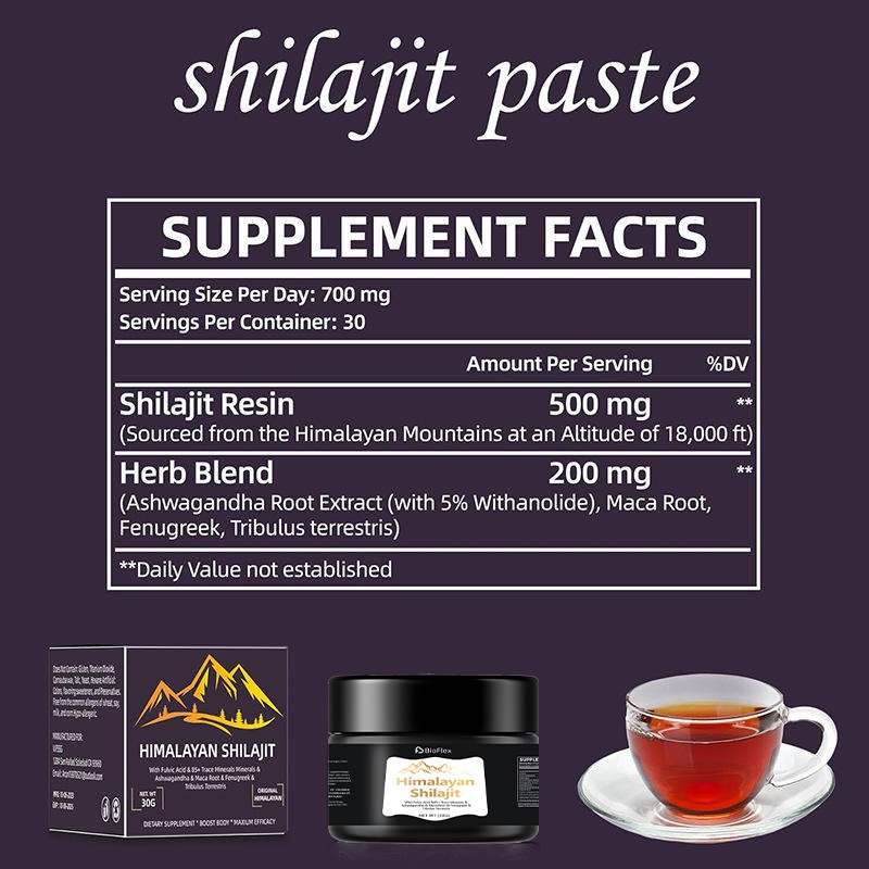 Shilajit Resin Supplier - Liquid Organic Fulvic Acid