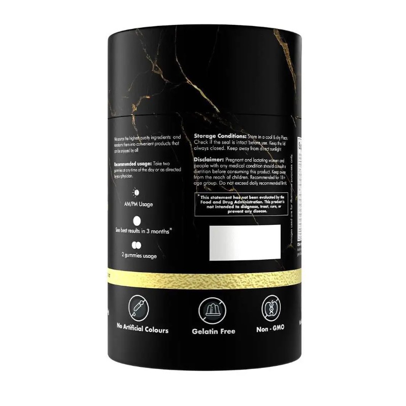 Shilajit Gummies Factory - Himalayan Organic 85 Minerals Custom