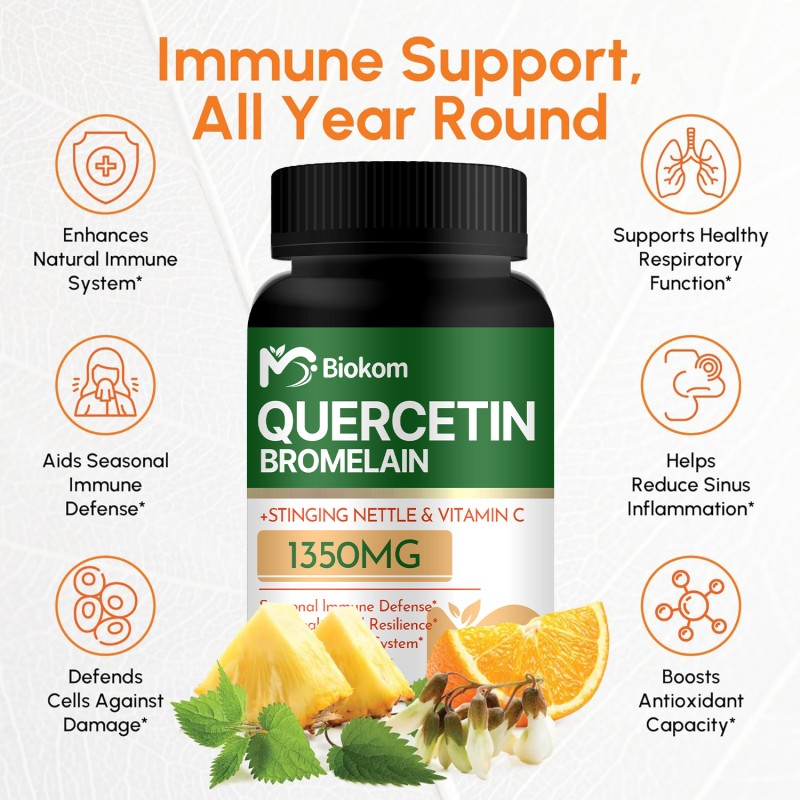 Quercetin Capsules Supplier - Bromelain Vitamin C Respiratory
