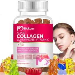 Glutathione Gummies Factory - Bear Organic Anti Aging Collagen