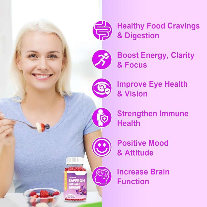 Saffron Gummies Supplier - Ashwagandha Passion Flower Mood