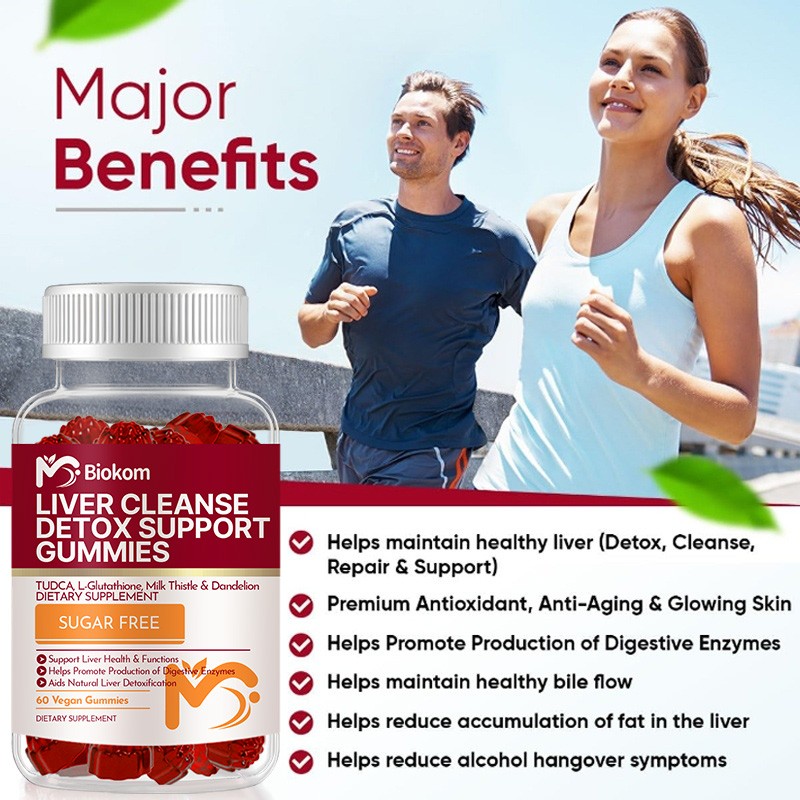 Liver Health Gummy Factory - Milk Thistle Cleanse Detox Repair