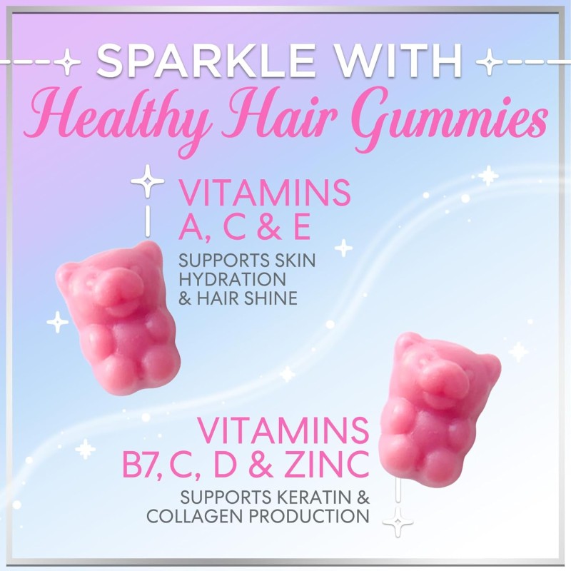 Hair Gummy Supplier - Biotin Vitamin C E Multi Vitamin