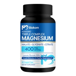 Magnesium Glycinate Capsule Supplier - 400mg Sleep Heart Muscle