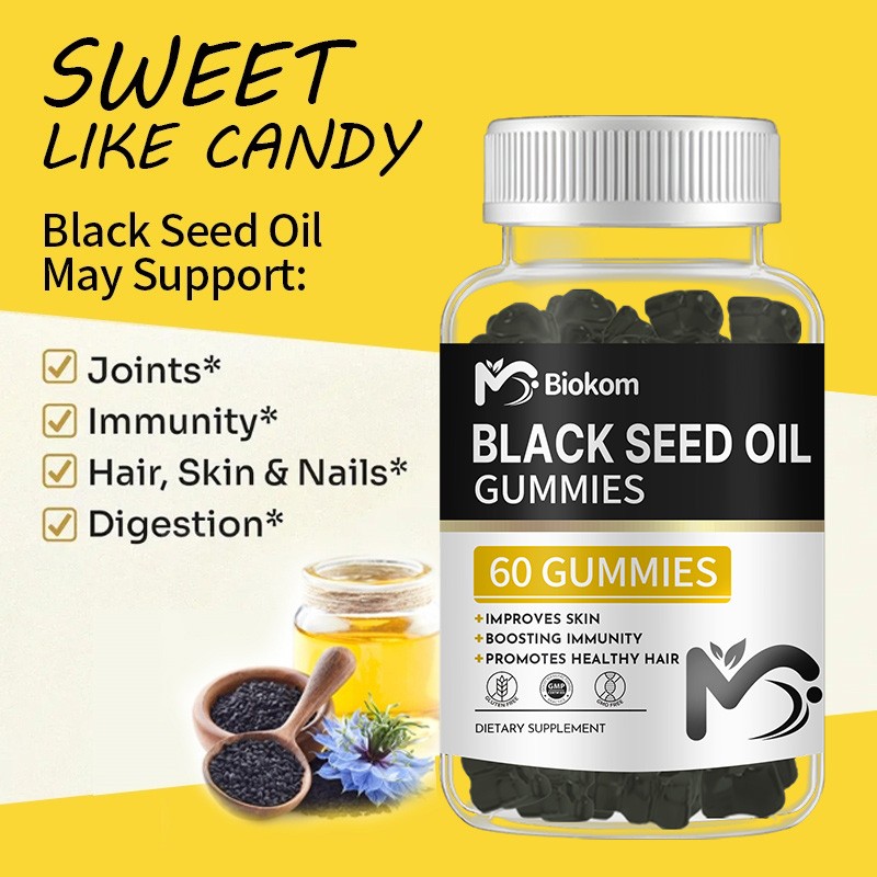 Black Seed Oil Gummy Supplier - Halal Hair Skin Nails Nigella