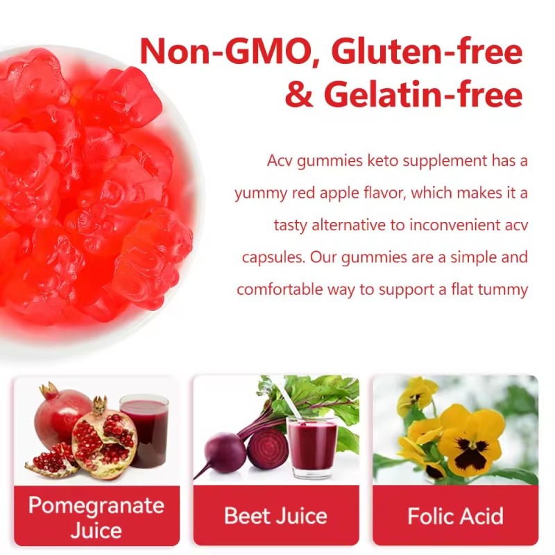 Apple Cider Vinegar Gummies Supplier - Keto ACV Weight Loss Private