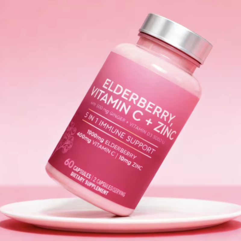 Immune Herbal Capsules Supplier - OEM Five Fold Supplement Adult Support