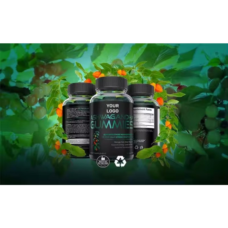 Ashwagandha Gummy Supplier - Organic Extract Low MOQ