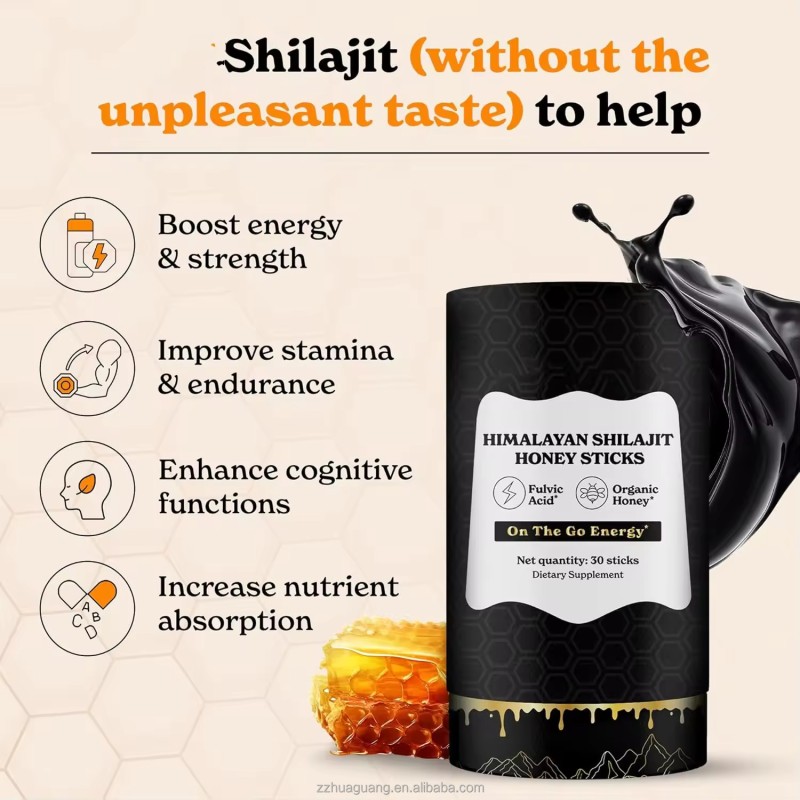 Shilajit Honey Sticks Factory - Himalayan Sachet Organic Honey