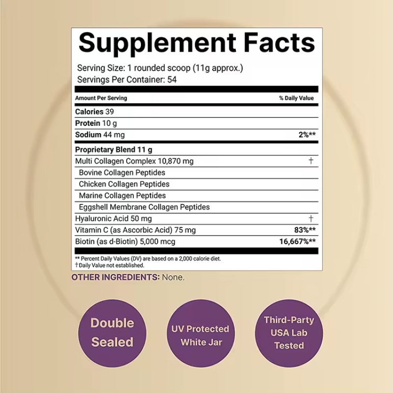 Collagen Peptide Powder Factory - Metabolism Fat Burn Weight