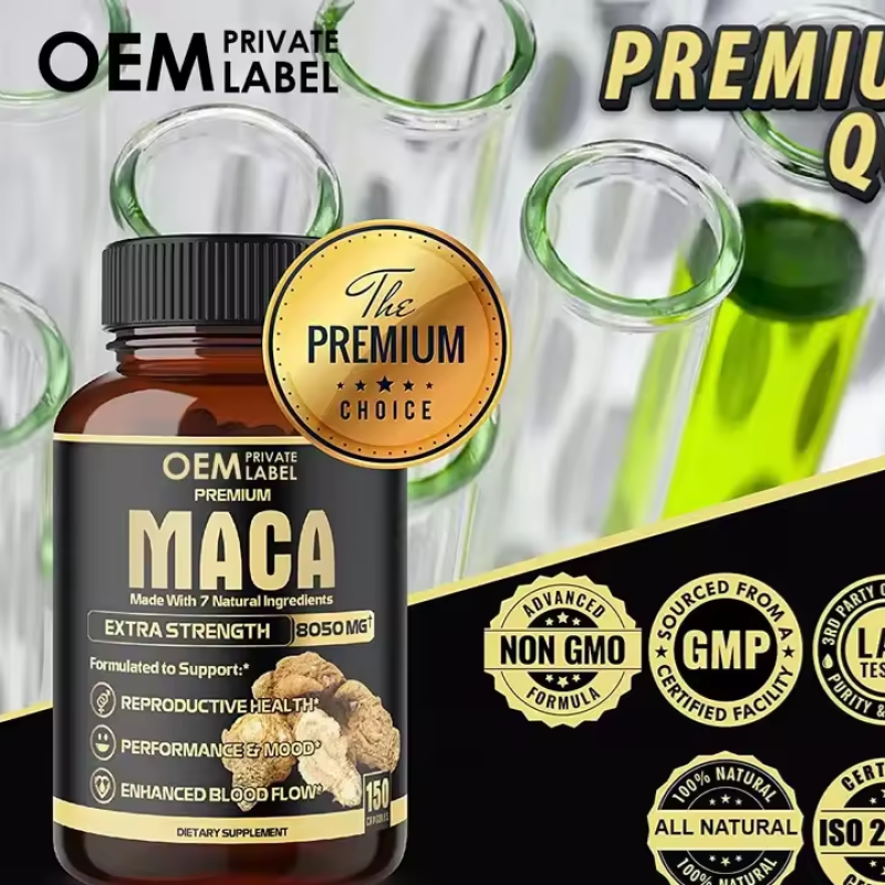 Maca Root Capsules Supplier - Extract Powder Herbal Supplement