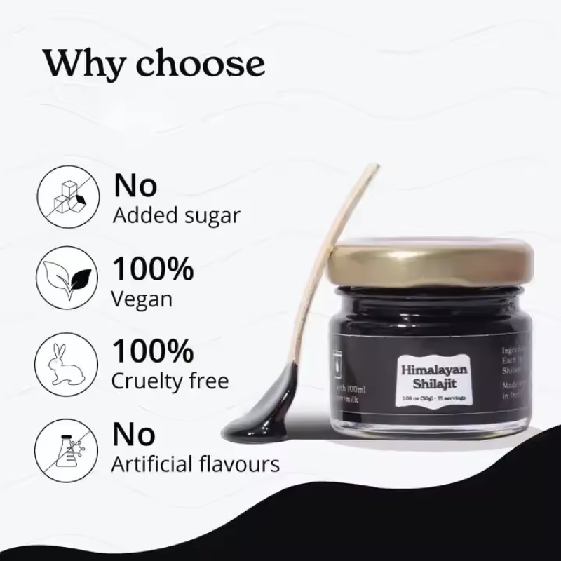Shilajit Resin Supplier - 85% Fulvic Acid Large Jar