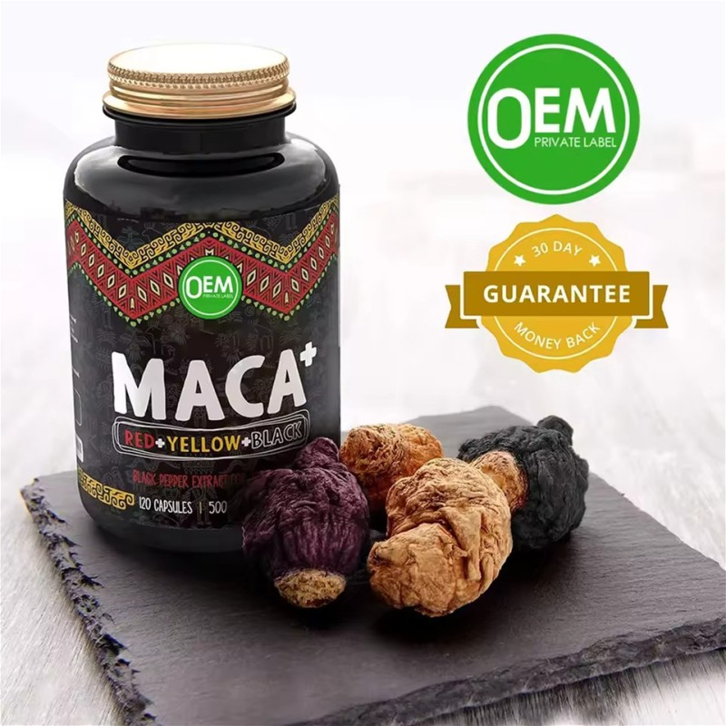 Maca Ginseng Capsule Factory - Energy Booster Strong Pills