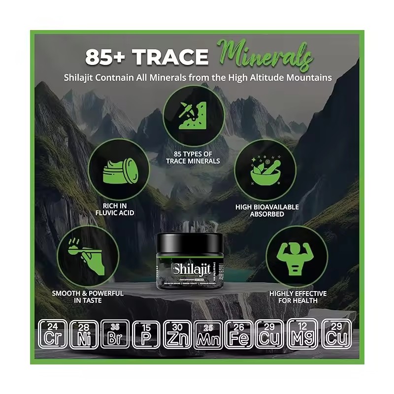 Shilajit Resin Factory - Natural 85+ Trace Mineral Extract