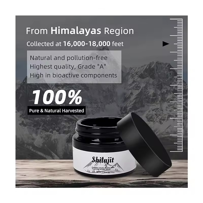 Shilajit Resin Manufacturer - Natural Mineral Energy Drink