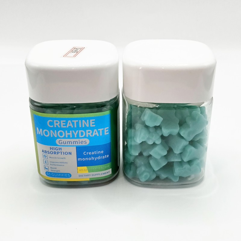 Pre Workout Gummies Supplier - Fruit Flavor Bears Bottle