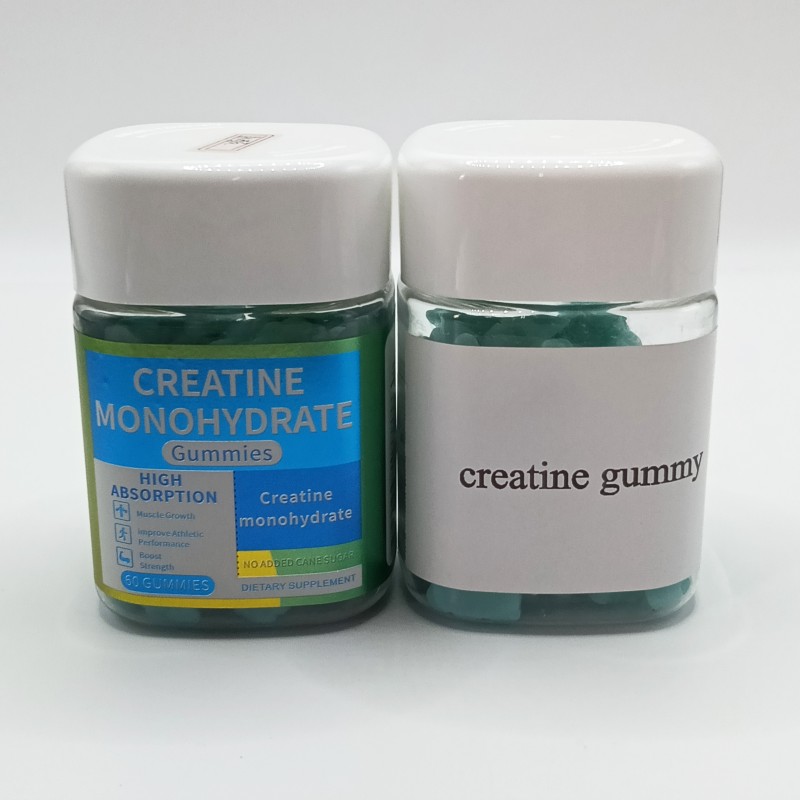 Pre Workout Gummies Supplier - Fruit Flavor Bears Bottle