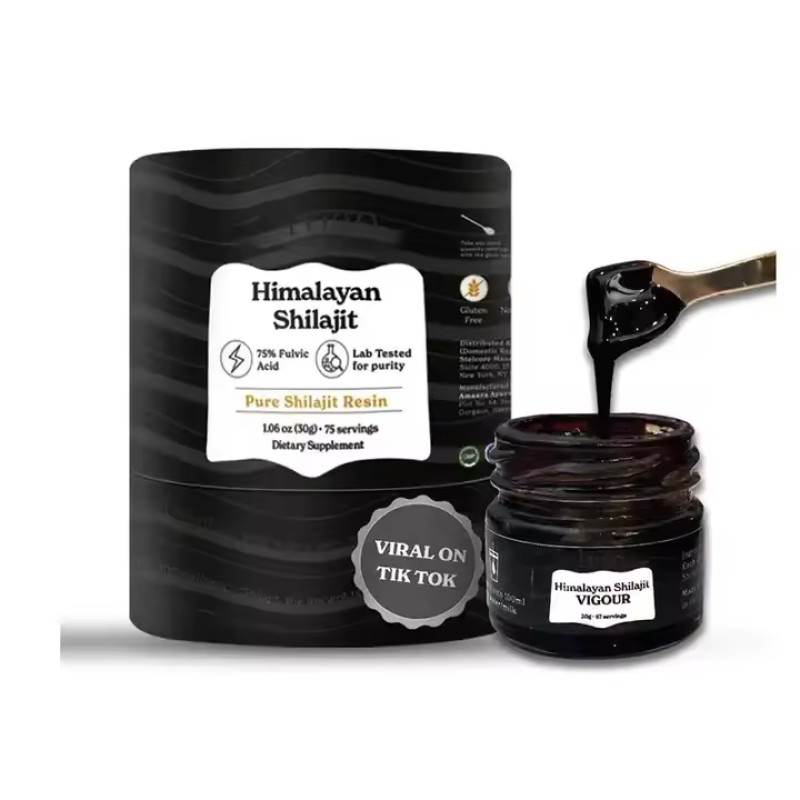 Shilajit Resin Manufacturer - 50g 600mg Fulvic Acid Safe