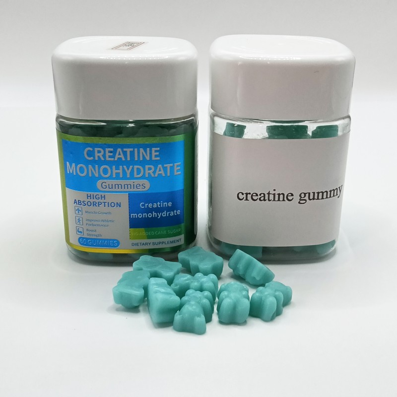 Pre Workout Gummies Supplier - Fruit Flavor Bears Bottle