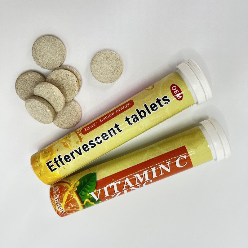 Vitamin Effervescent Tablets Manufacturer - Gluten Free C D Zinc