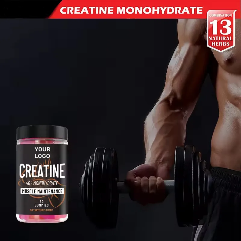 Gym Pre Workout Gummies Supplier - Muscle Builder Energy