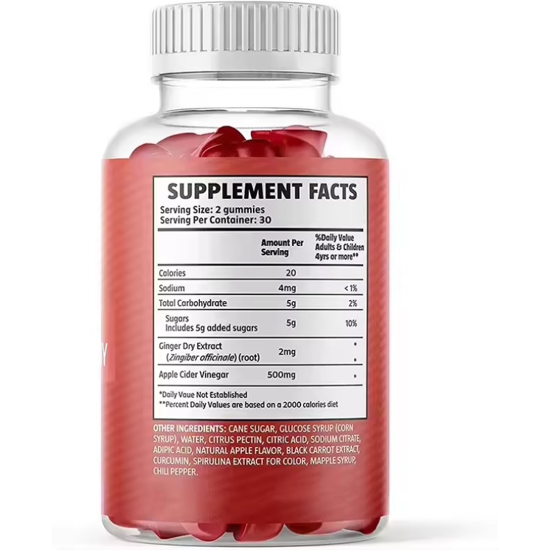 Apple Cider Vinegar Gummies Manufacturer - Detox Burn Fat Weight