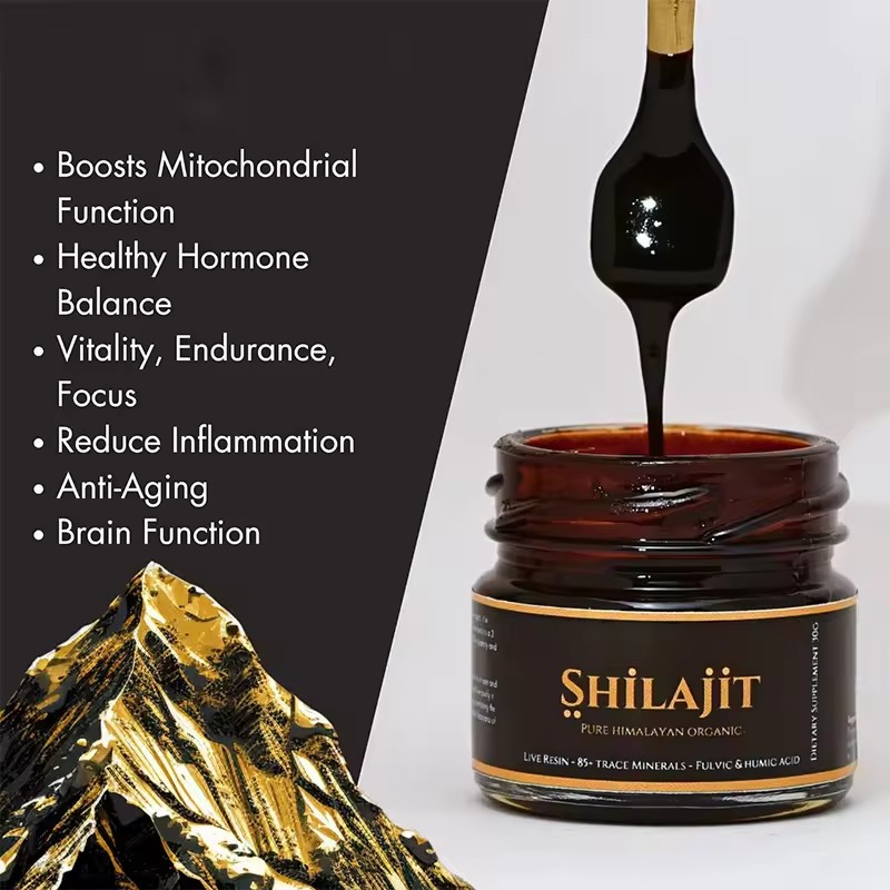 Shilajit Resin Supplier - Liquid Organic Fulvic Acid