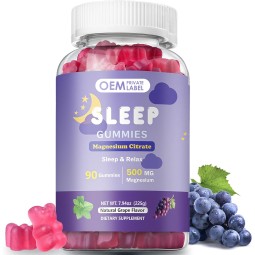 Melatonin Gummies Manufacturer - OEM 500mg Sleep Mood Relaxation Support