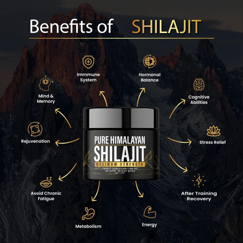 Shilajit Resin Gel Supplier - OEM Fulvic Acid Trace Minerals Energy Immune