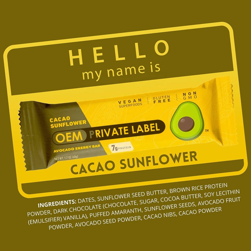 Protein Energy Bars Manufacturer - OEM Wholesale Vegan Sport Nutrition