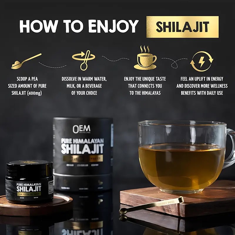 Shilajit Resin Manufacturer - OEM Natural Organic Ashwagandha Fulvic Acid