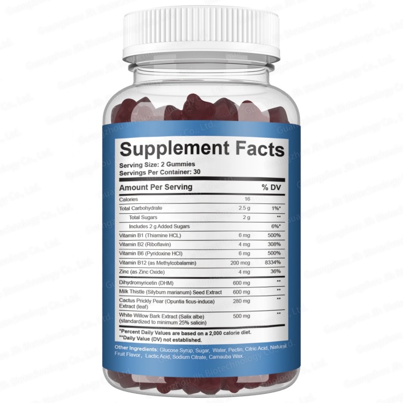 Hangover Gummies Supplier - OEM Vegan Liver Detox After Alcohol Remedy