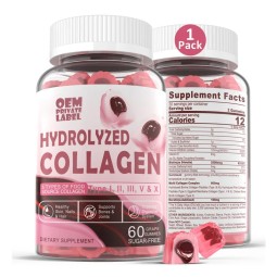 Collagen Gummies Manufacturer - OEM Vegan Biotin Hair Skin Nails Vitamins