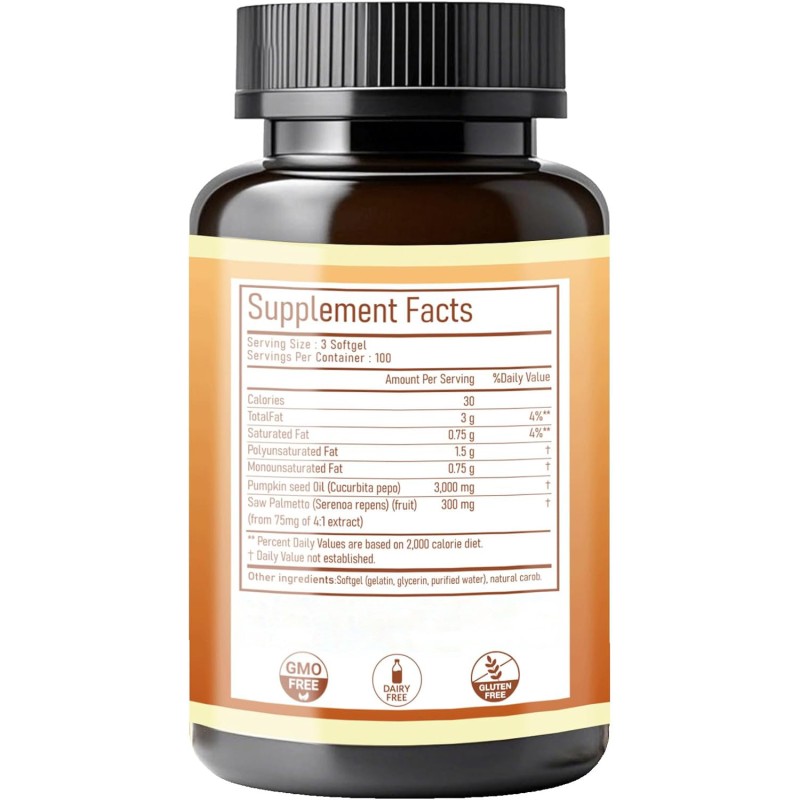 Pumpkin Seed Oil Softgels Factory - OEM Hair Vitality Cold Pressed Organic