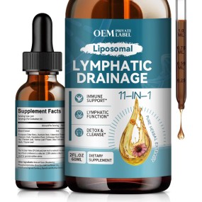 Liposomal Lymphatic Drops Factory - OEM 1 in 1 Organic Burdock Root Echinacea