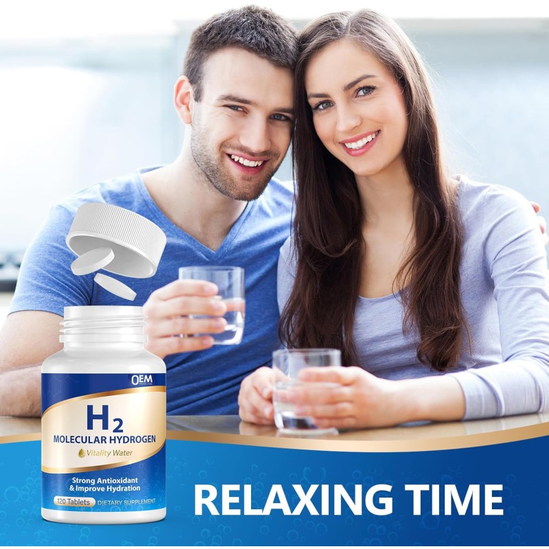 Molecular Hydrogen Tablets Manufacturer - OEM High Concentration Anti-Aging Brain