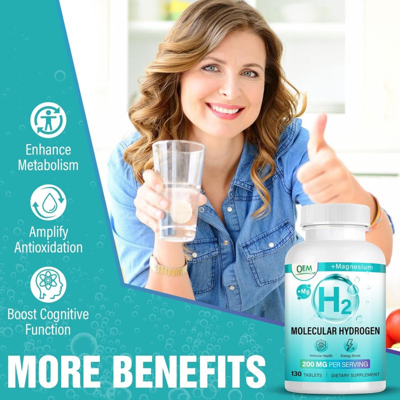 Hydrogen Water Tablets Factory - OEM Hot Sale H2 Tablets Healthy Aging