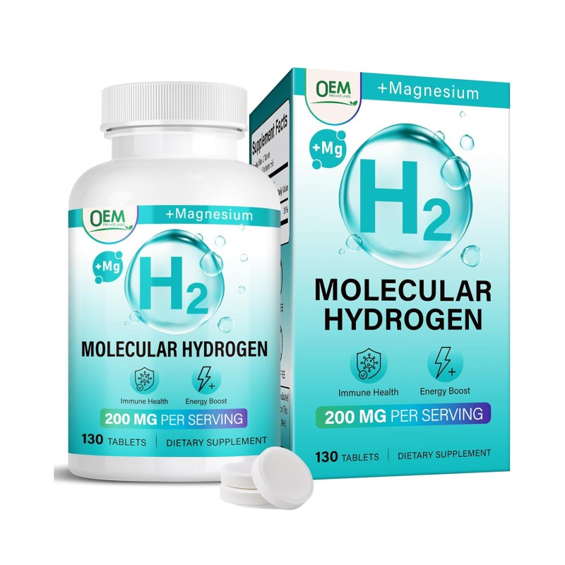 Molecular Hydrogen Tablets Factory - OEM High Concentration Anti-Aging Women