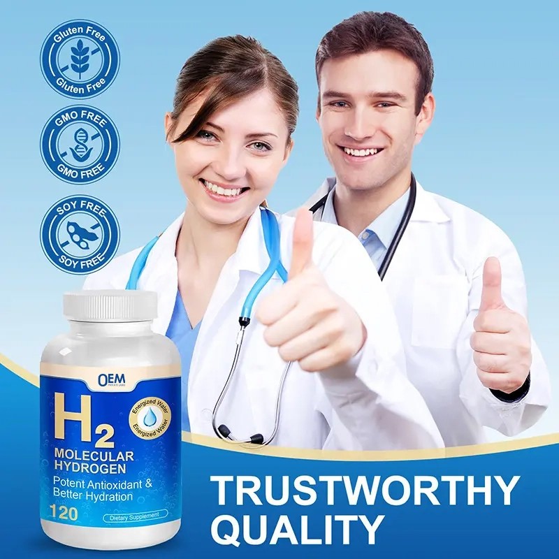 H2 Tablets Supplier - OEM Molecular Hydrogen 90 Tablets Immune Exercise